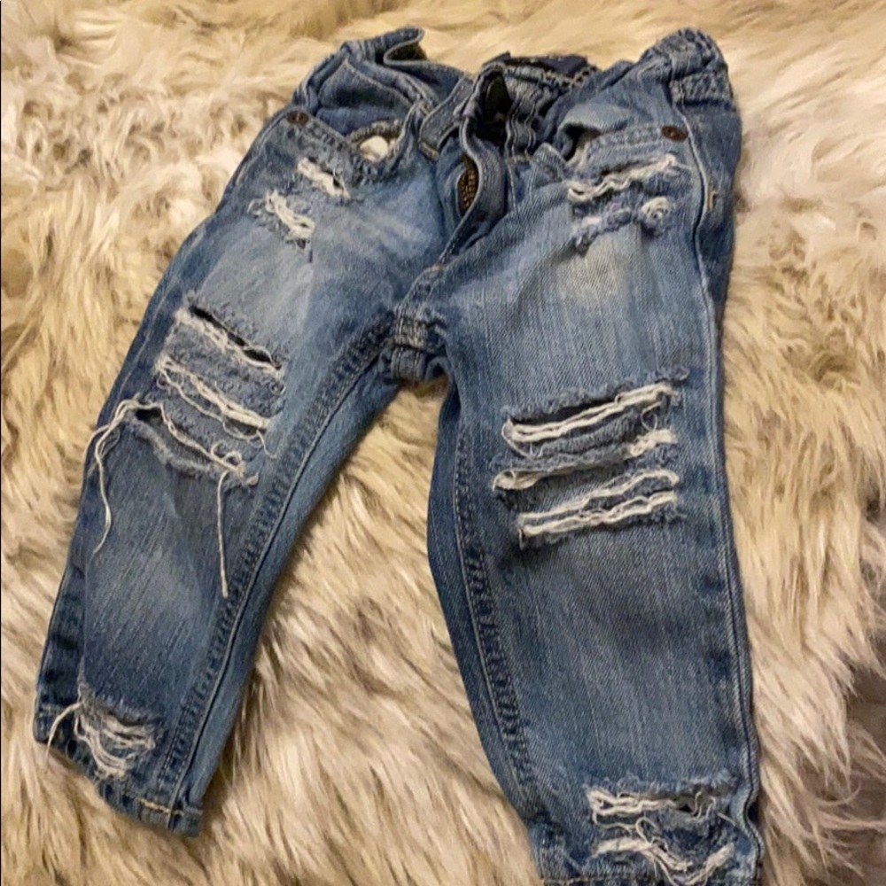 Dudley Denim Distressed Skinny Jeans